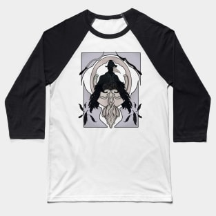 Bloodborne art nouveau - Eileen the Crow Baseball T-Shirt